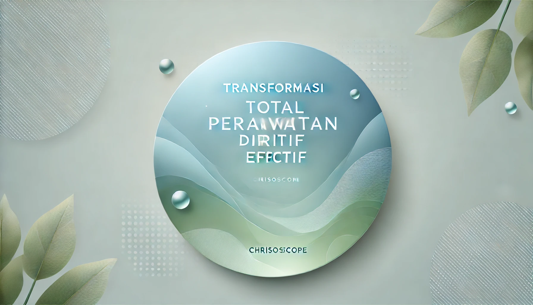 Transformasi Total Perawatan Diri Efektif