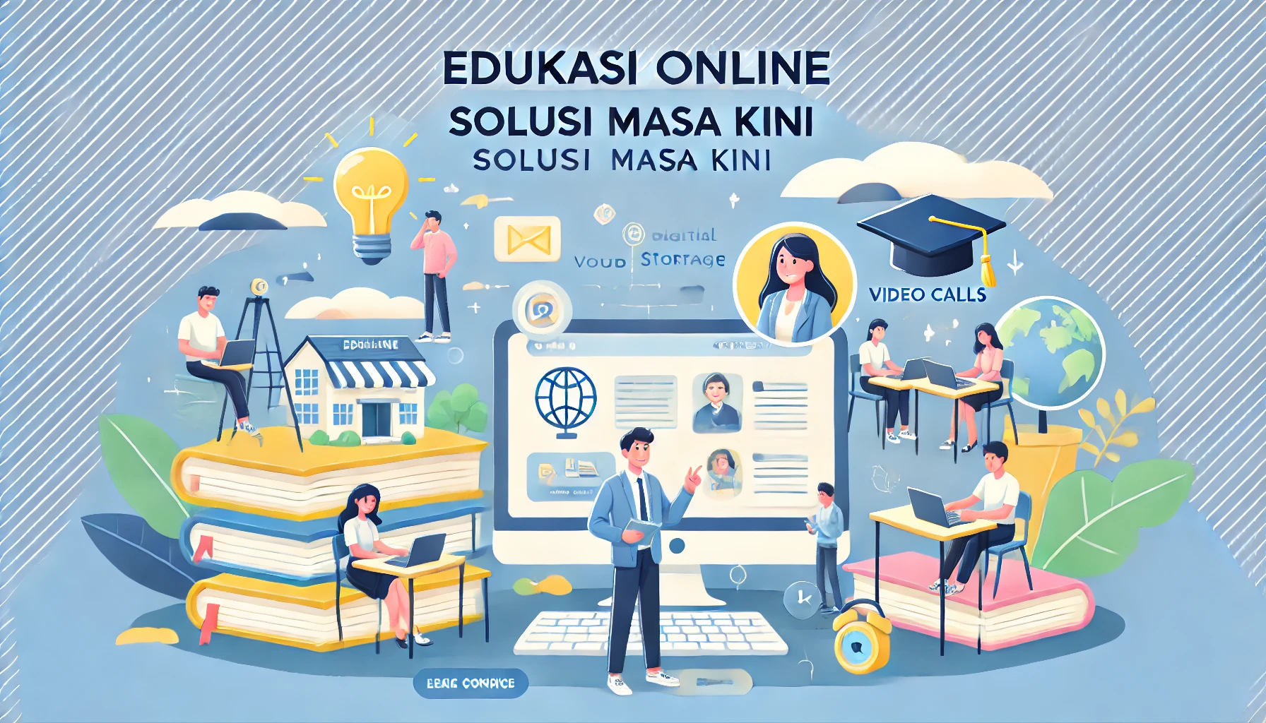 Edukasi Online Solusi Masa Kini