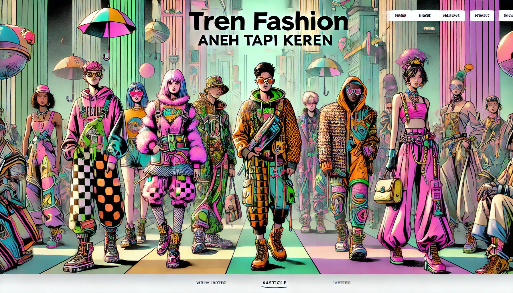Tren Fashion Aneh Tapi Keren