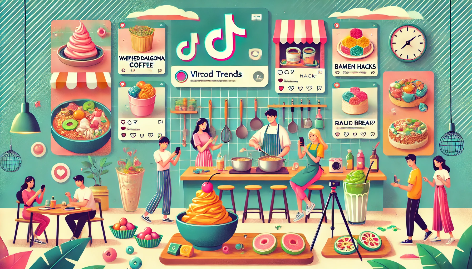 Tren Makanan Viral di TikTok