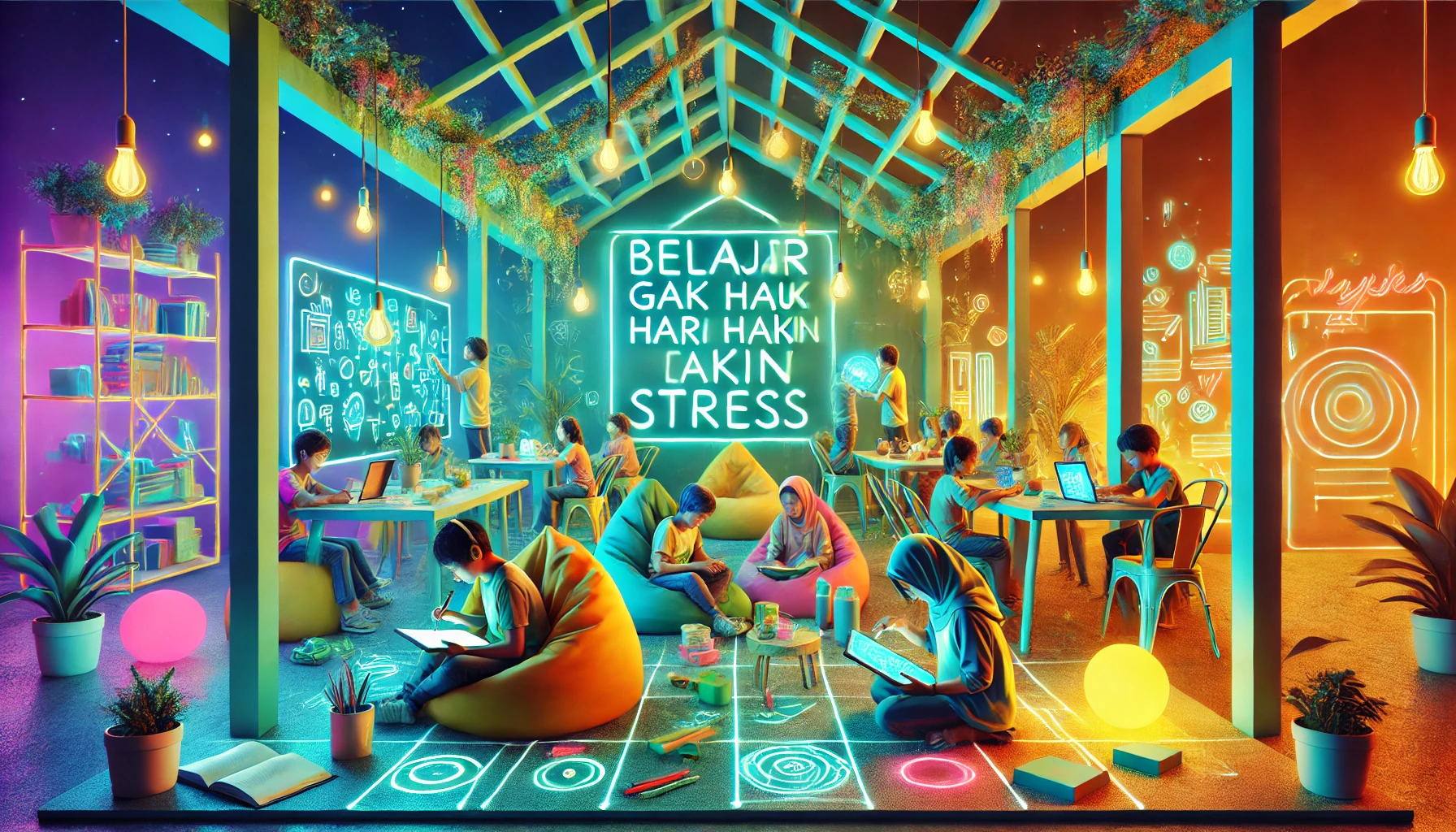 Belajar Gak Harus Bikin Stres