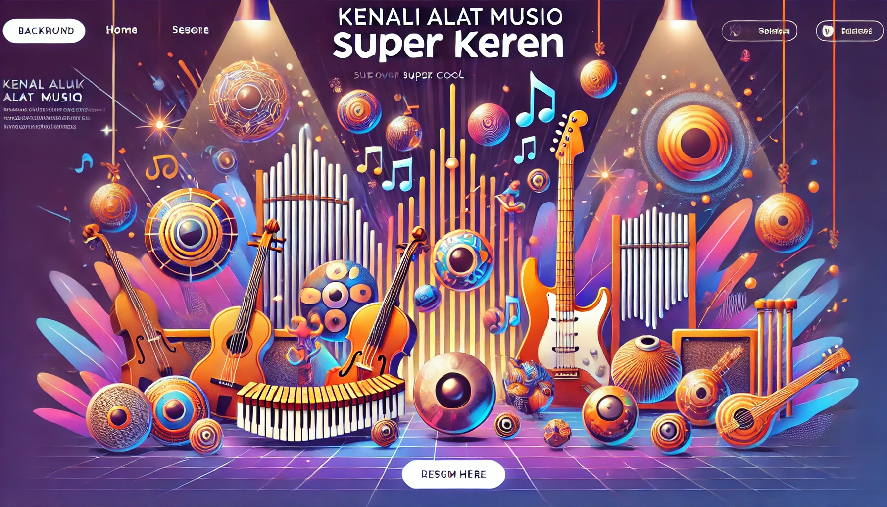 Kenali Alat Musik Unik Super Keren