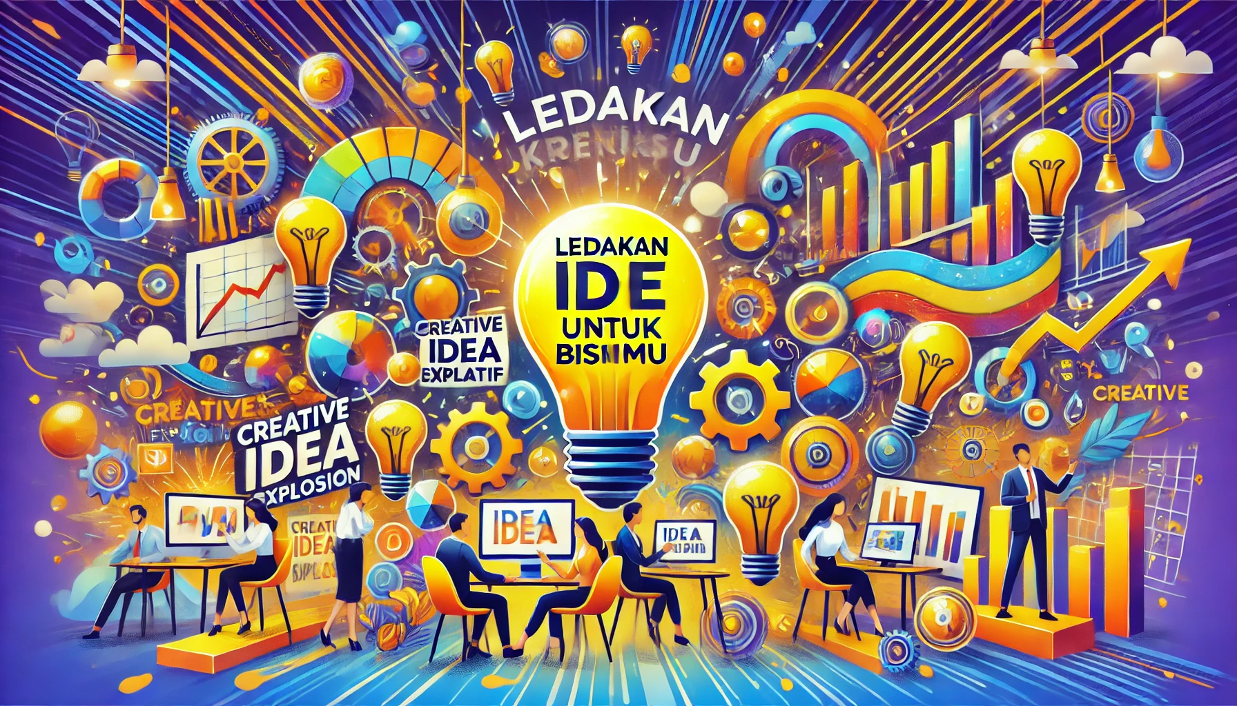Ledakan Ide kreatif untuk bisnismu