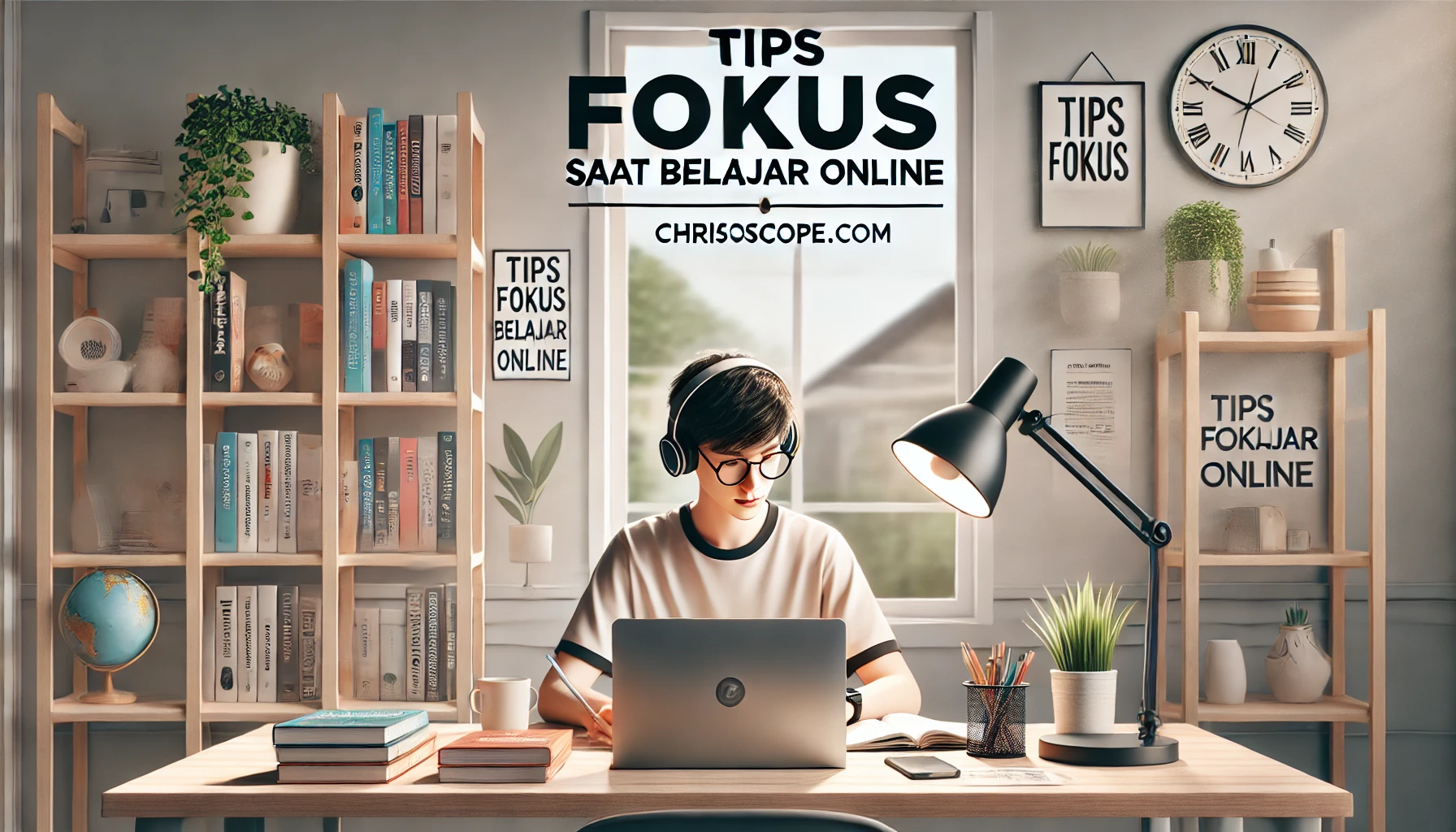 Tips Fokus Saat Belajar Online
