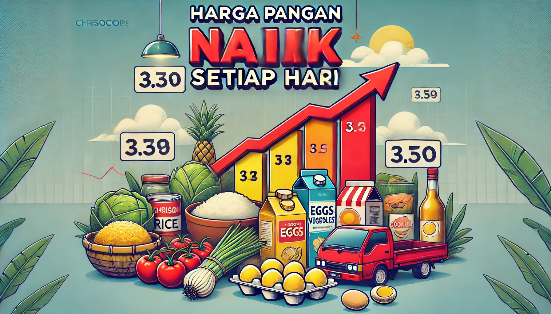 Harga Pangan Naik Setiap Hari