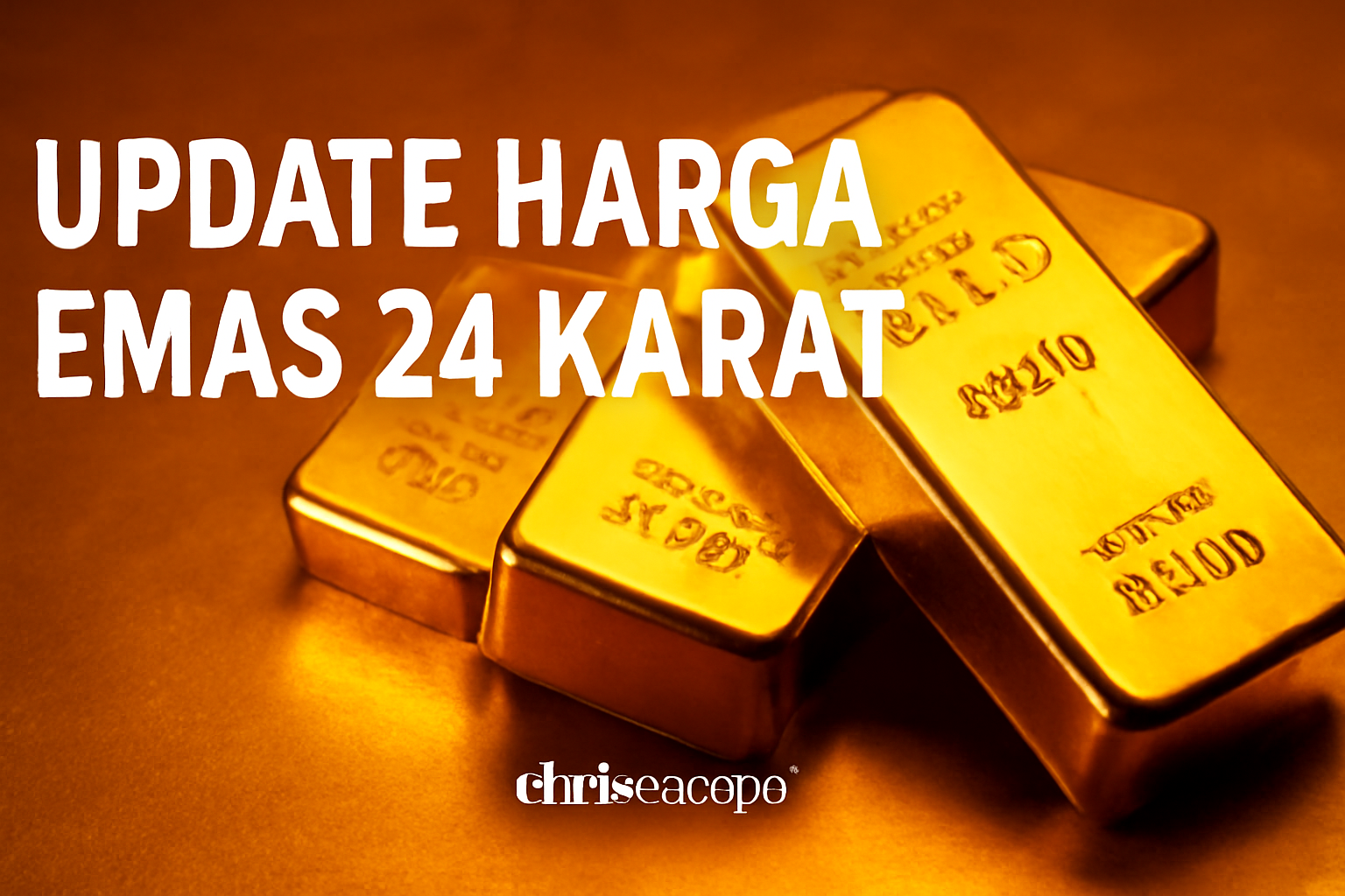 Update Harga Emas 24 Karat