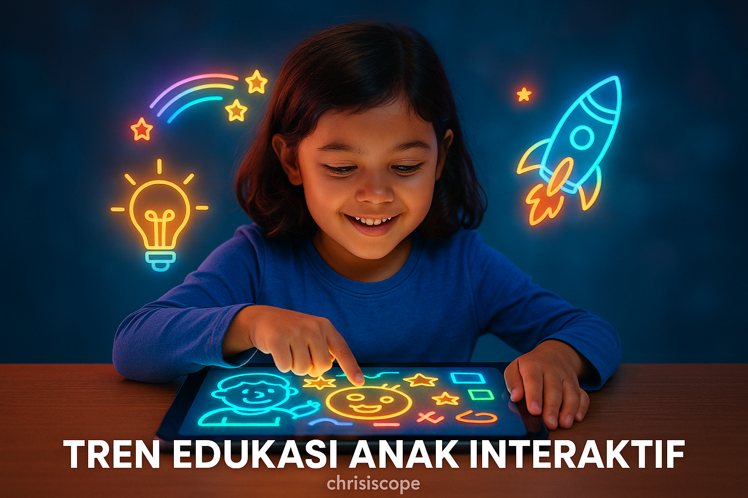 Tren Edukasi Anak Interaktif