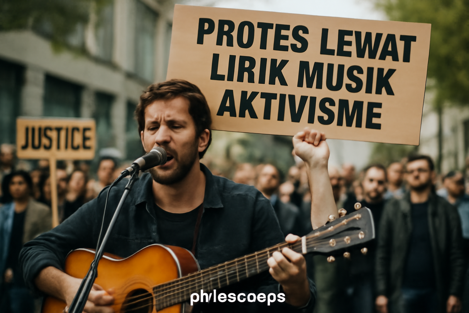 Protes Lewat Lirik Musik Aktivisme