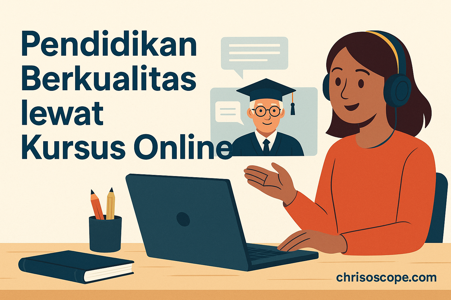 Pendidikan Berkualitas lewat Kursus Online