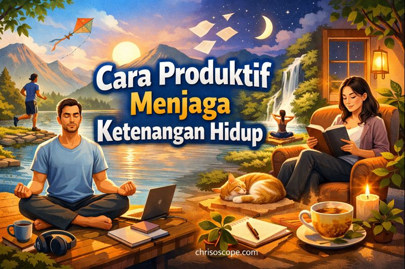 Cara Produktif Menjaga Ketenangan Hidup