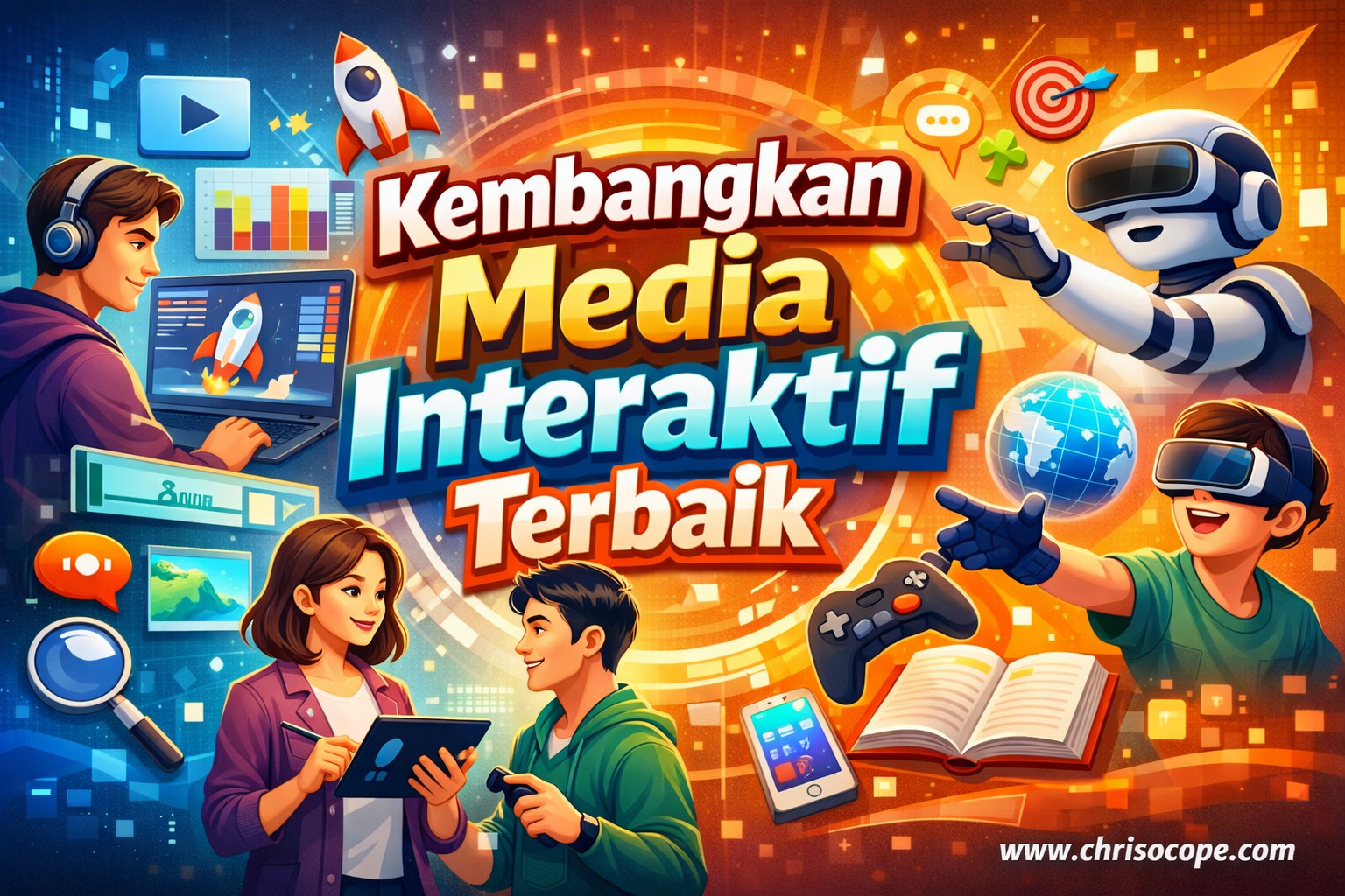 Kembangkan Media Interaktif Terbaik