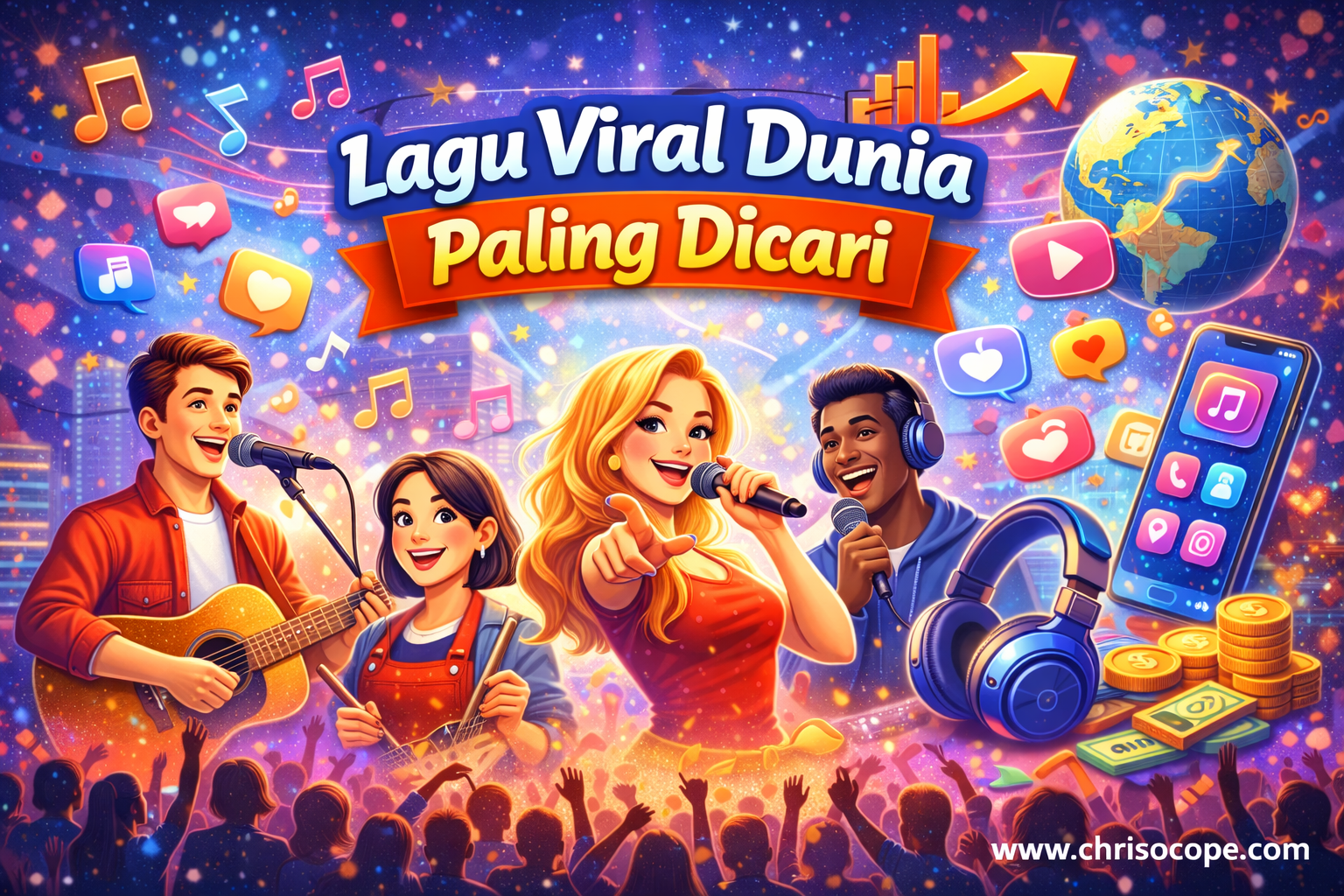 Lagu Viral Dunia Paling Dicari