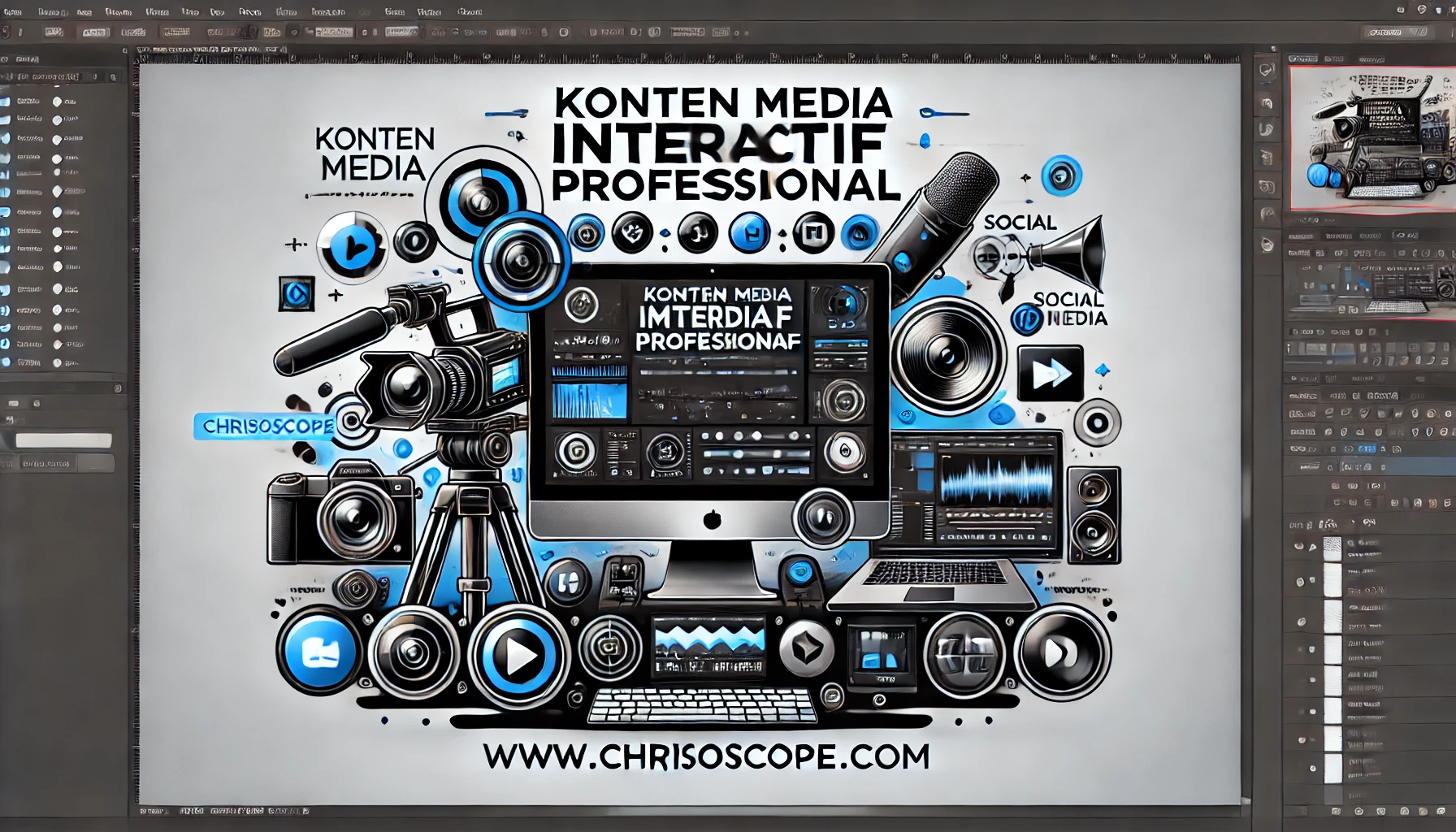 Konten Media Interaktif Profesional